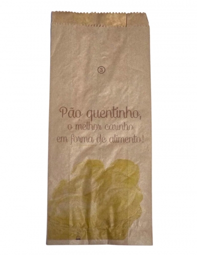 MP - SACO PAPEL KRAFT NEW 03 KG ( PAO QUENTINHO) - PT.400UN