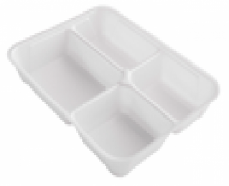 FIBRAFORM - HF100 ESTOJO 4 DIVISORIAS (21,2X26,7X4,1CM) - FD.100UN