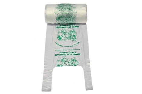 EXPK - SACOLA EM ROLO 35X45 IMPRESSA FLV - RL.250UN